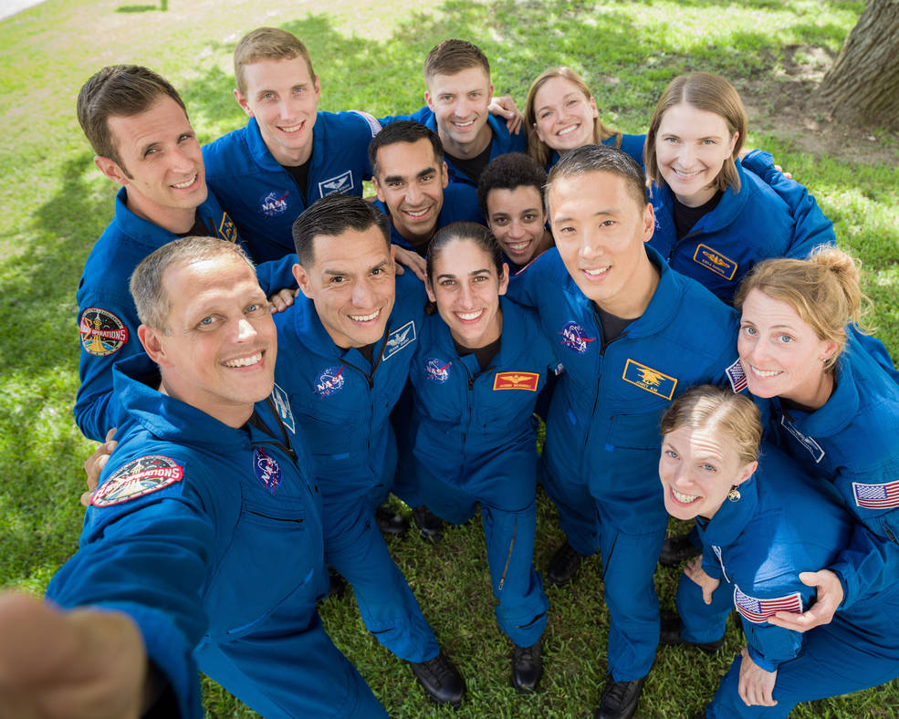 time de astronautas da nasa