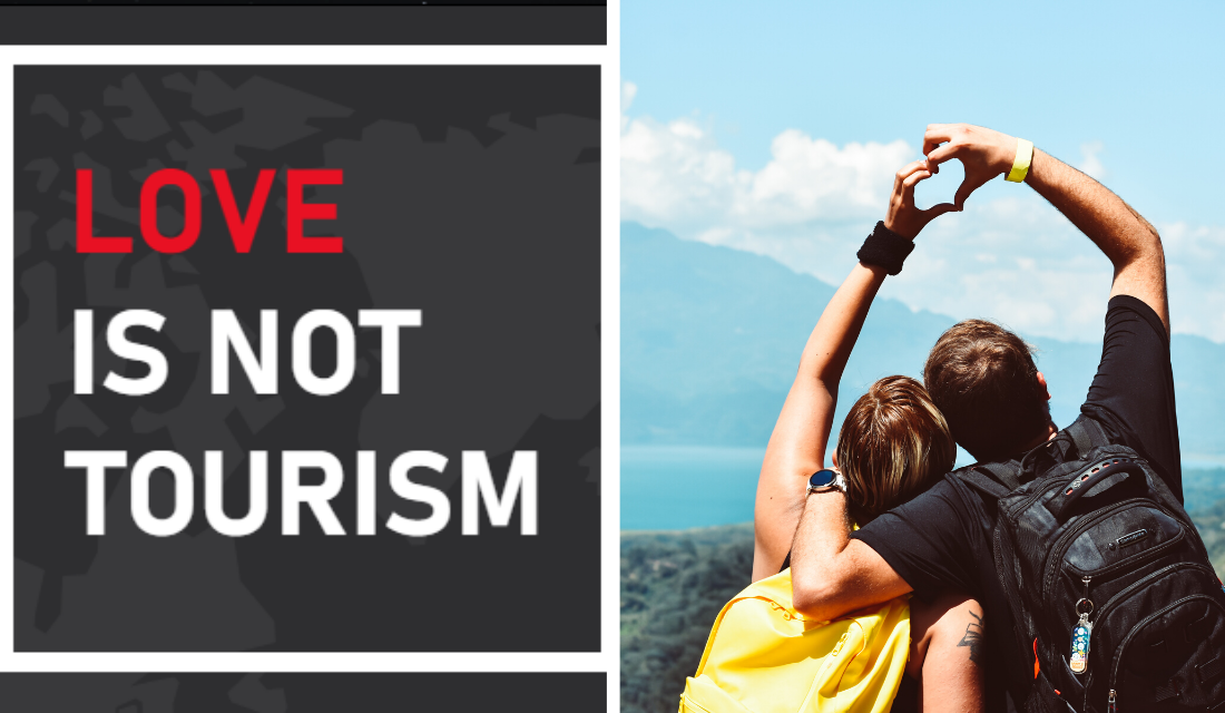 Conheça a campanha 'O Amor não é Turismo', criada por casais que são de países diferentes!