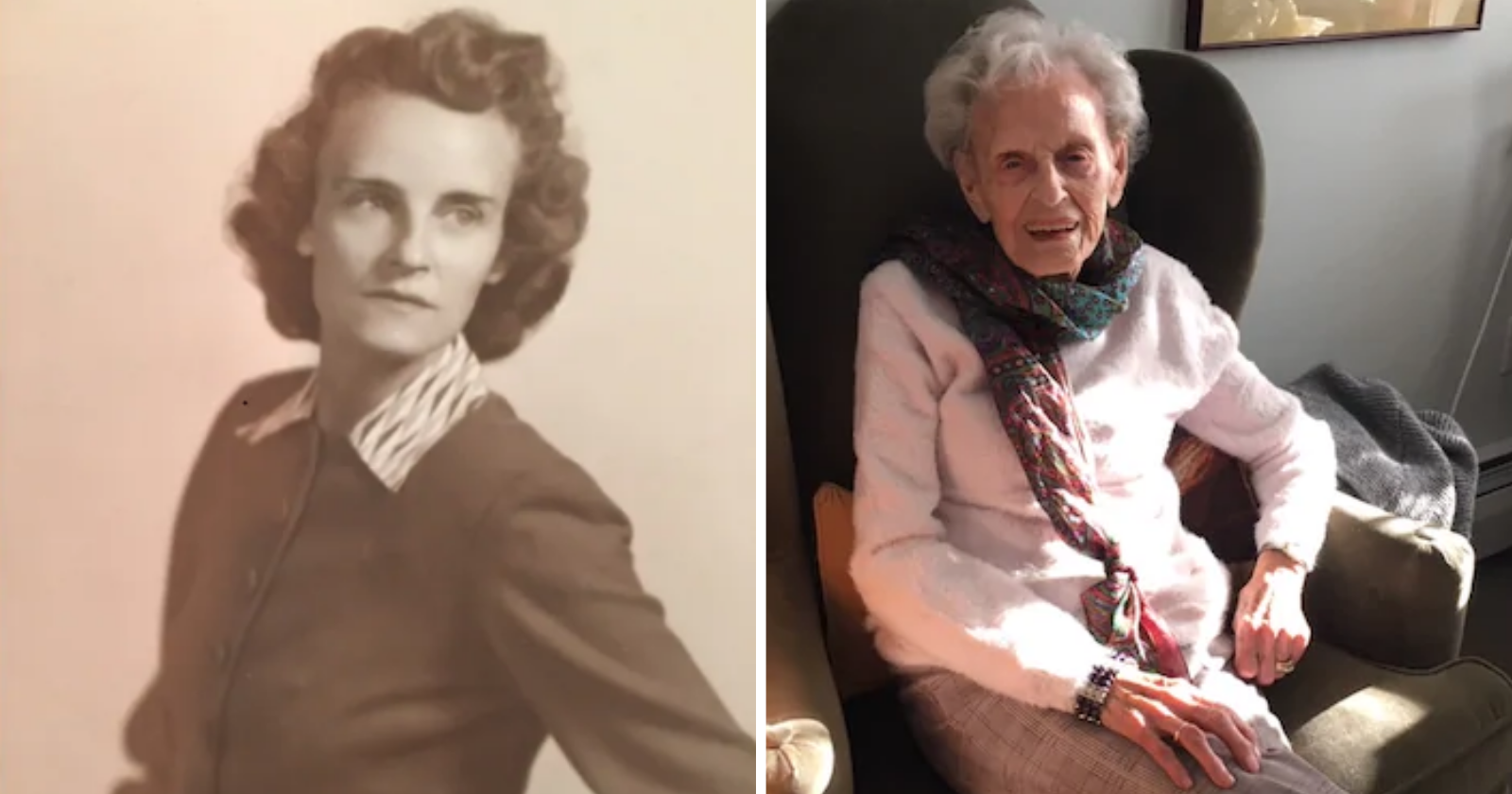 Com 102 anos, idosa entra para história ao ter vencido a gripe espanhola, o câncer duas vezes e agora o Covid!