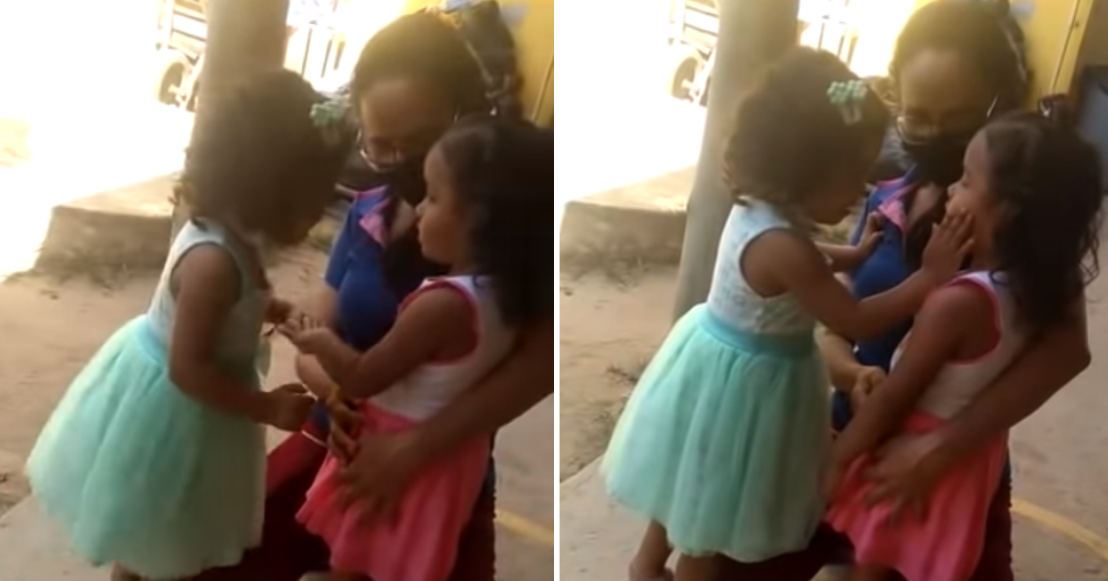 Casal faz surpresa para filha adotiva adotando sua irmã e reação em vídeo emociona