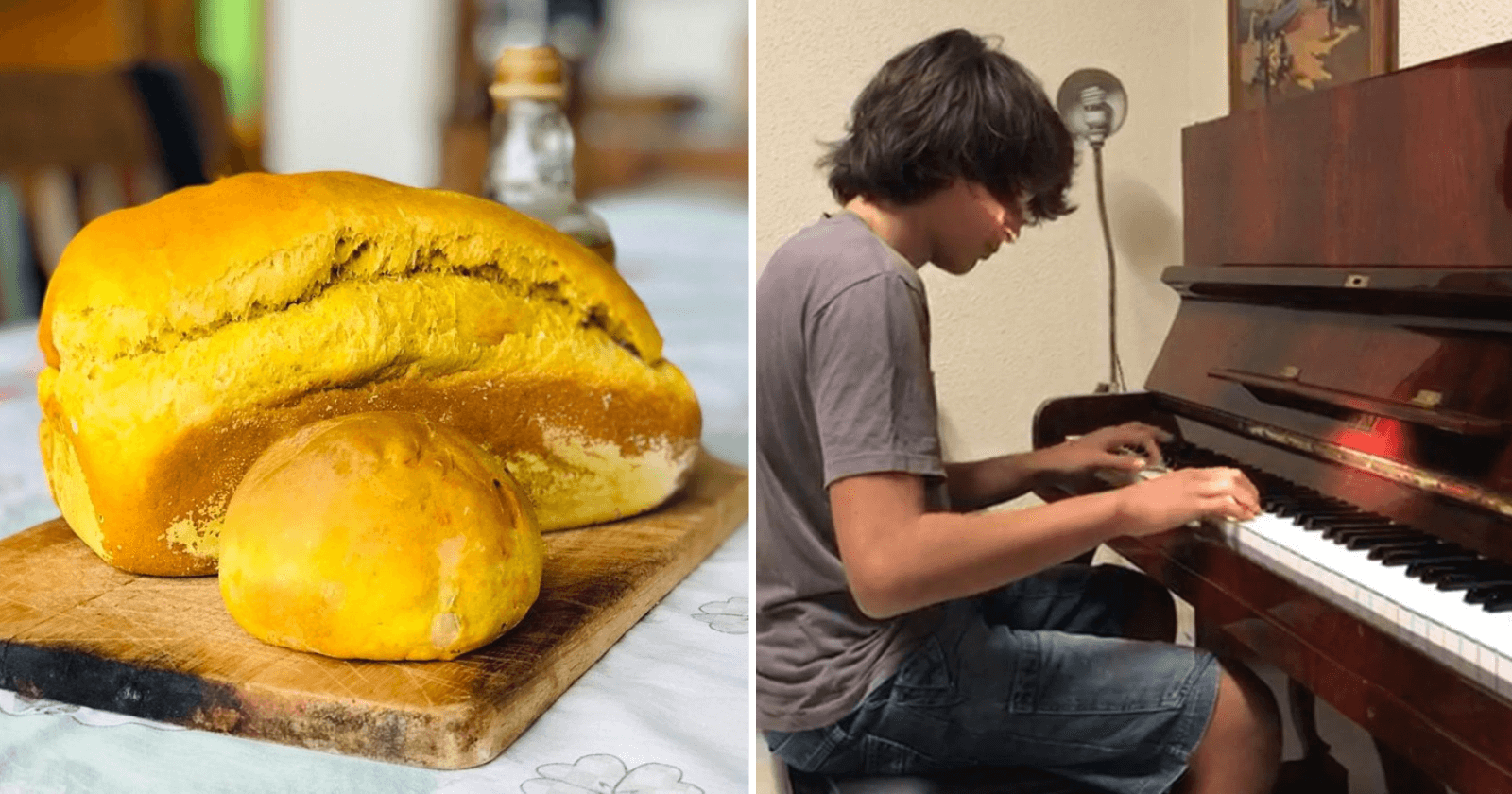 Garoto de 13 anos trabalha por um ano vendendo pães e consegue dinheiro para realizar seu sonho