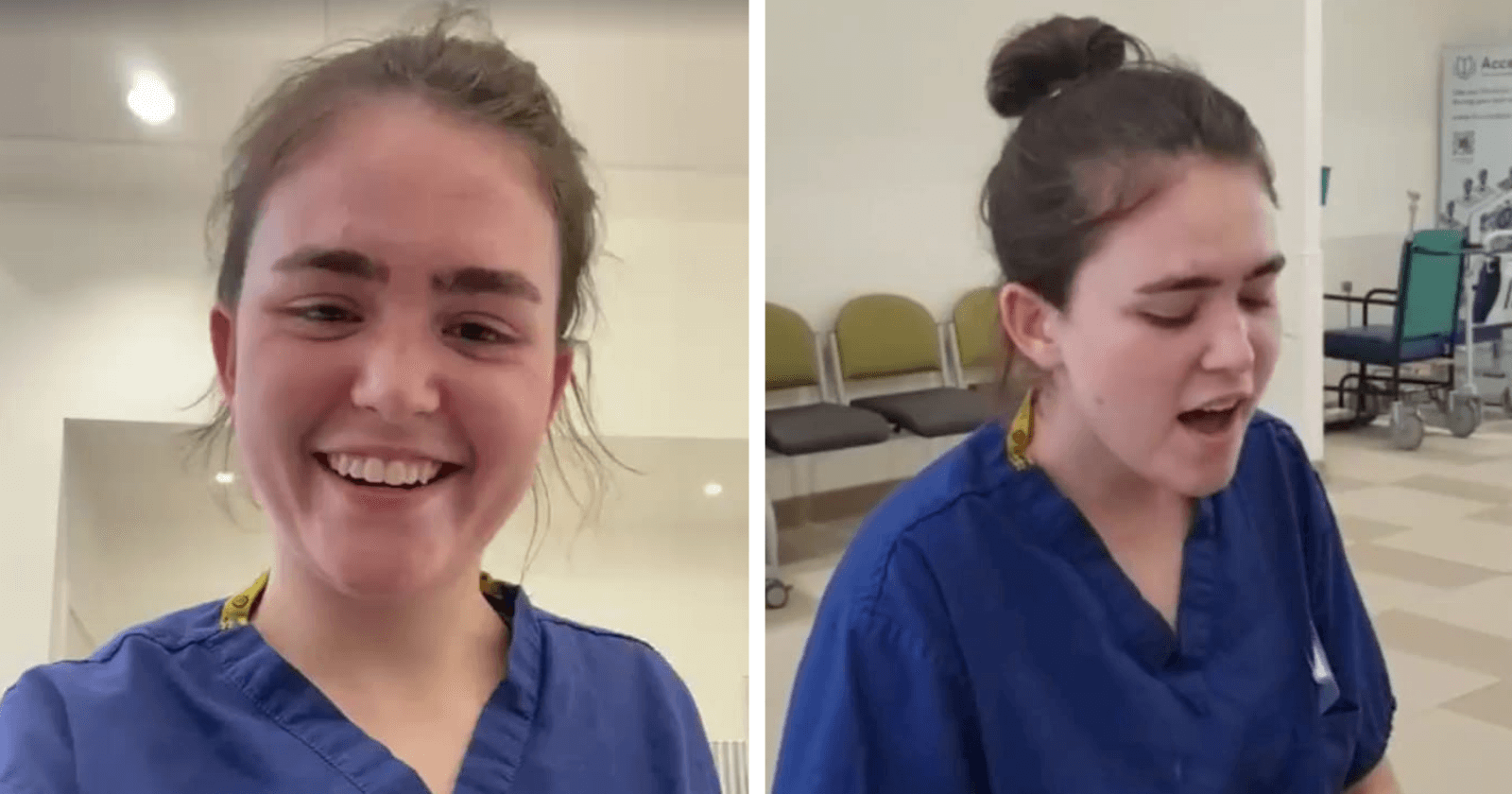 Hospital compartilha vídeo de enfermeira cantando 'Rise Up' e cover emociona quem ouve!