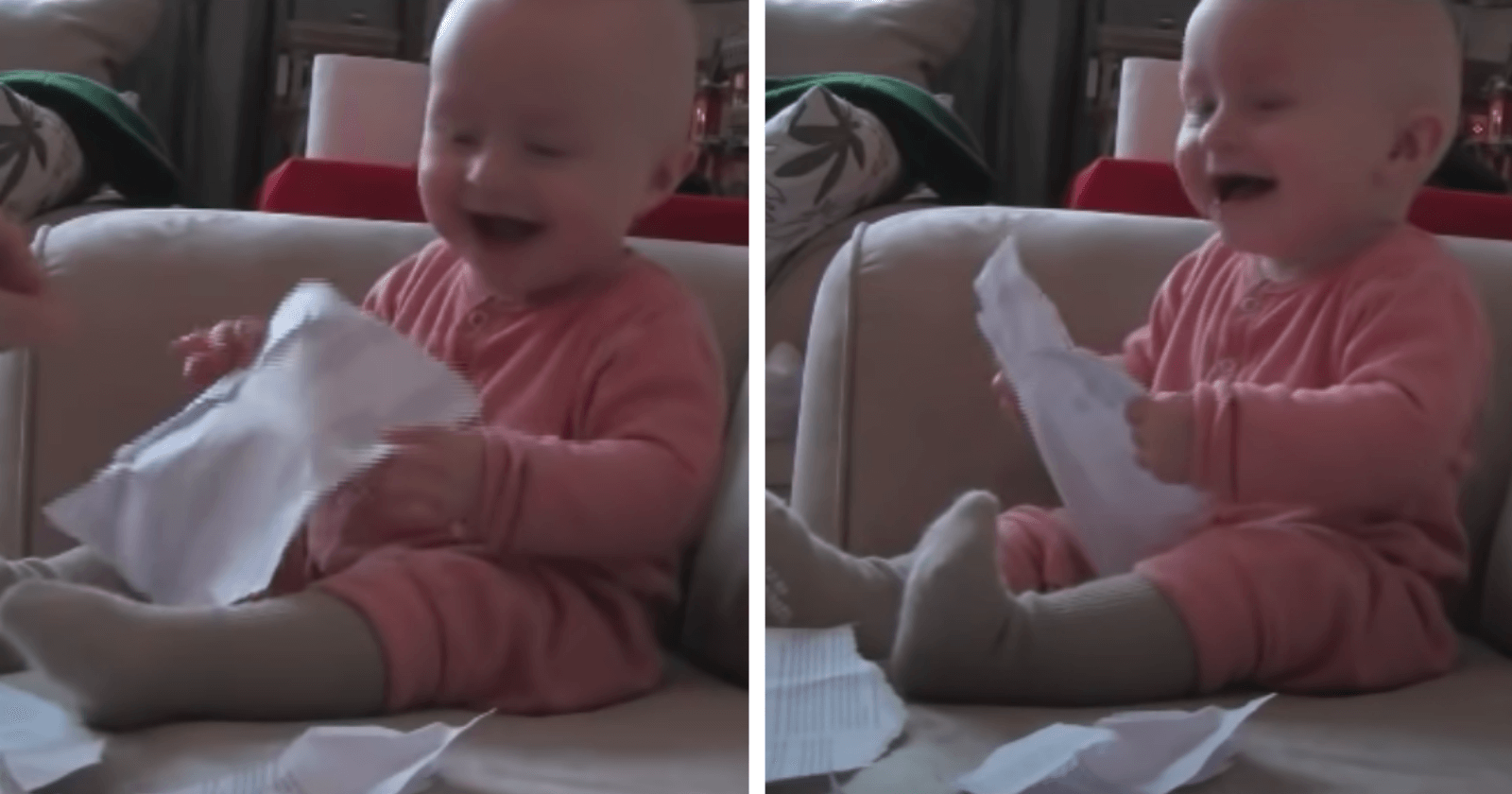 VÍDEO: Bebê se torna viral por causa de risada contagiante e motivo te fará chorar de rir!
