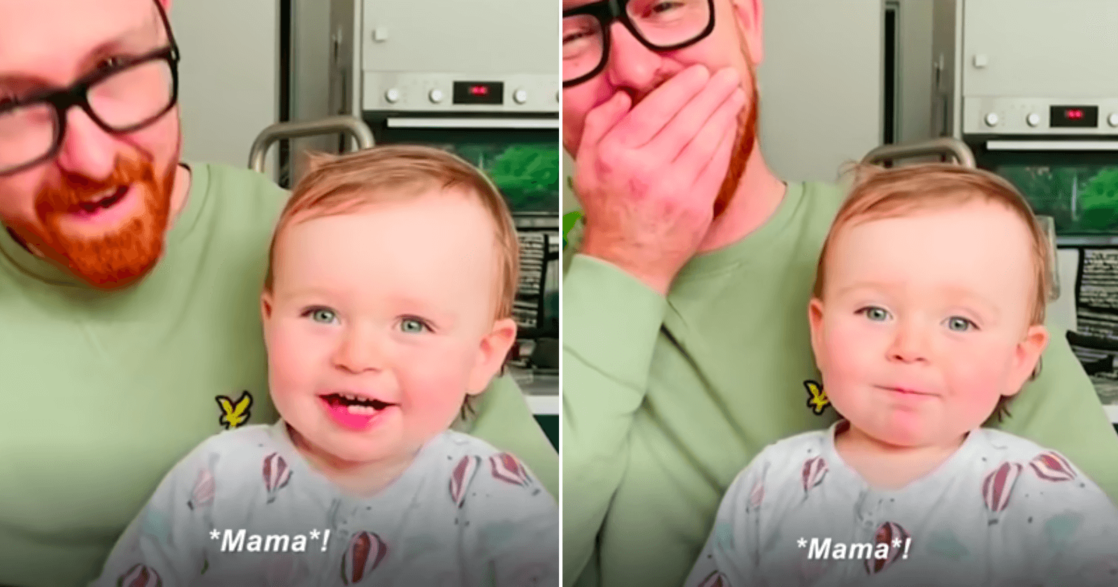 Bebê cria voz aterrorizante para chamar 'mamãe' e acaba sendo fofo