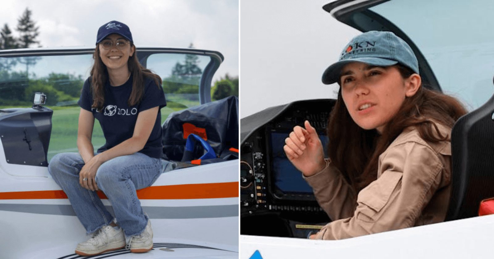 Mulher será a piloto mais jovem a voar o mundo sozinha