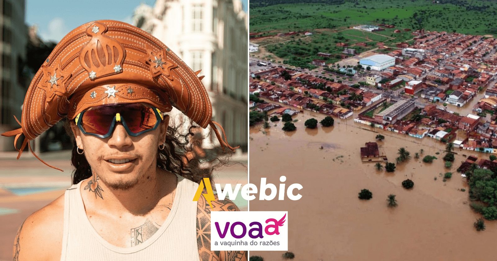 Famosos apoiam vaquinha do Razões para ajudar a Bahia