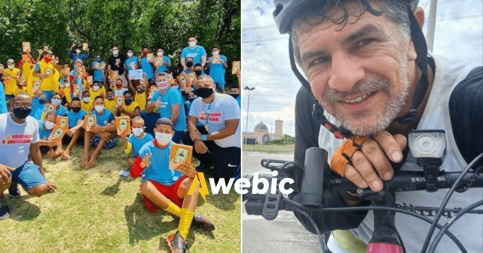 Professor viaja de Recife a São Paulo de bike em prol de campanha