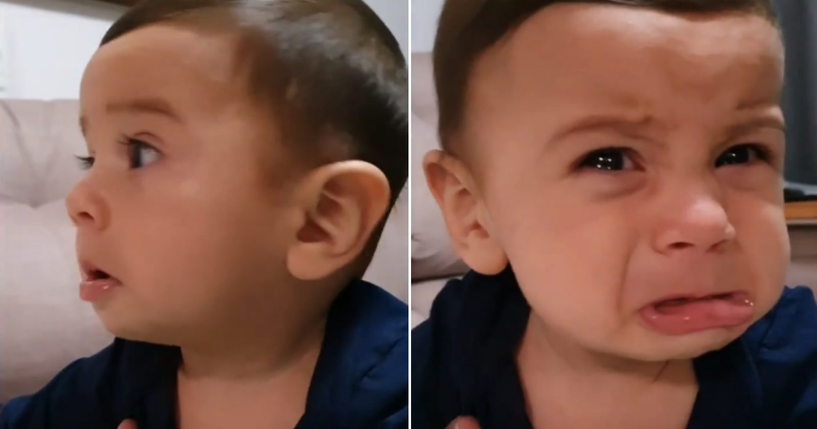 Bebê se emociona e chora ao ouvir música de Coldplay