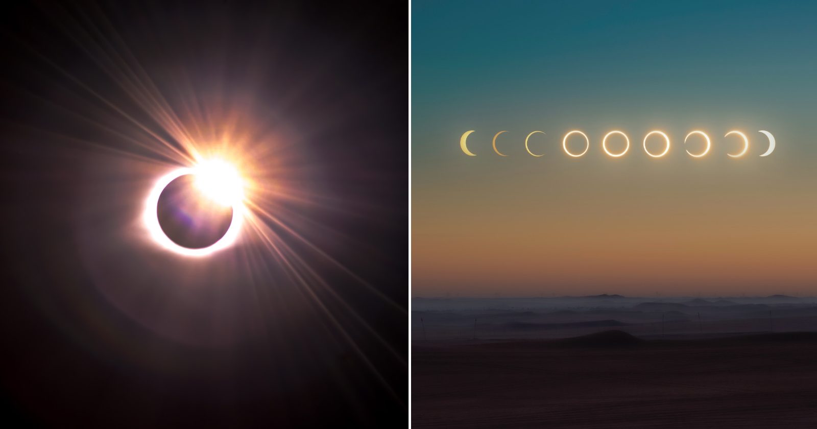 As previsões astrológicas para o Eclipse de amanhã (30/04) (Imagens: Unsplash)