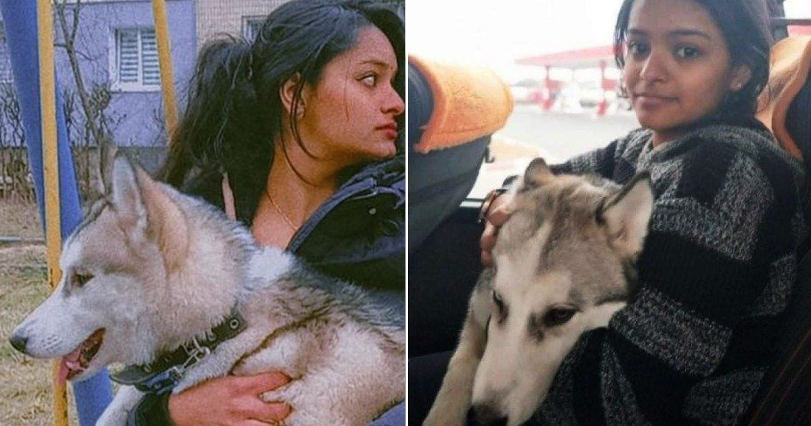 Jovem indiana sai de zona de guerra levando sua amada cadela a tiracolo