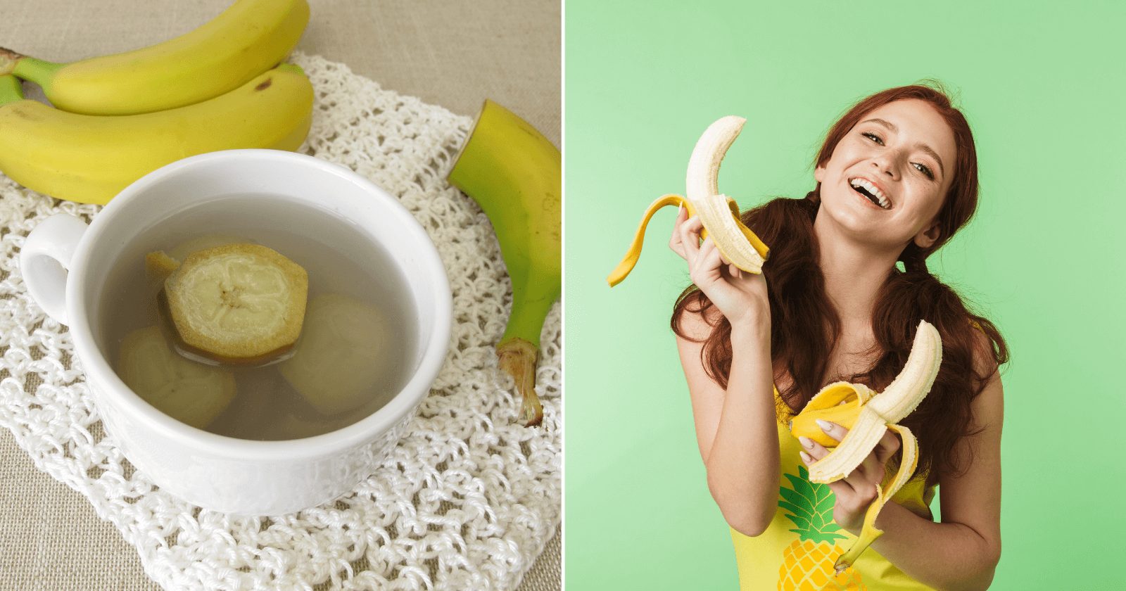 Chá de banana: você precisa aprender a fazer essa bebida HOJE mesmo, é show de benefícios